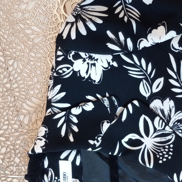 Jones Studio Separates Blazer Button Down Floral Print Sz 16 - Picture 5 of 15